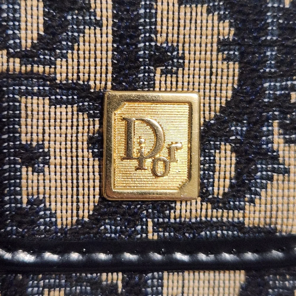 vintage christian dior coin purse